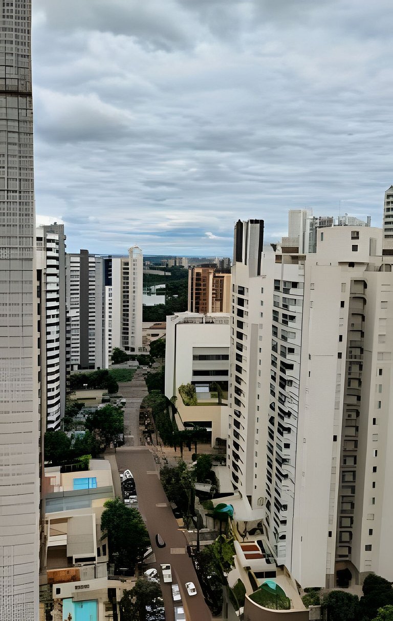Gleba Palhano • Incrível Vista | Suíte e Sacada