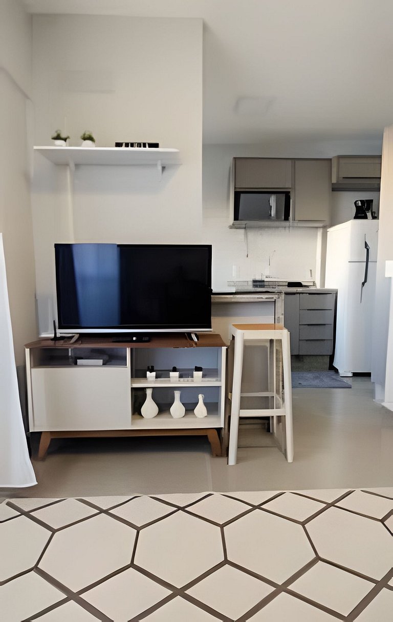 Apto com Wi-fi e garagem -