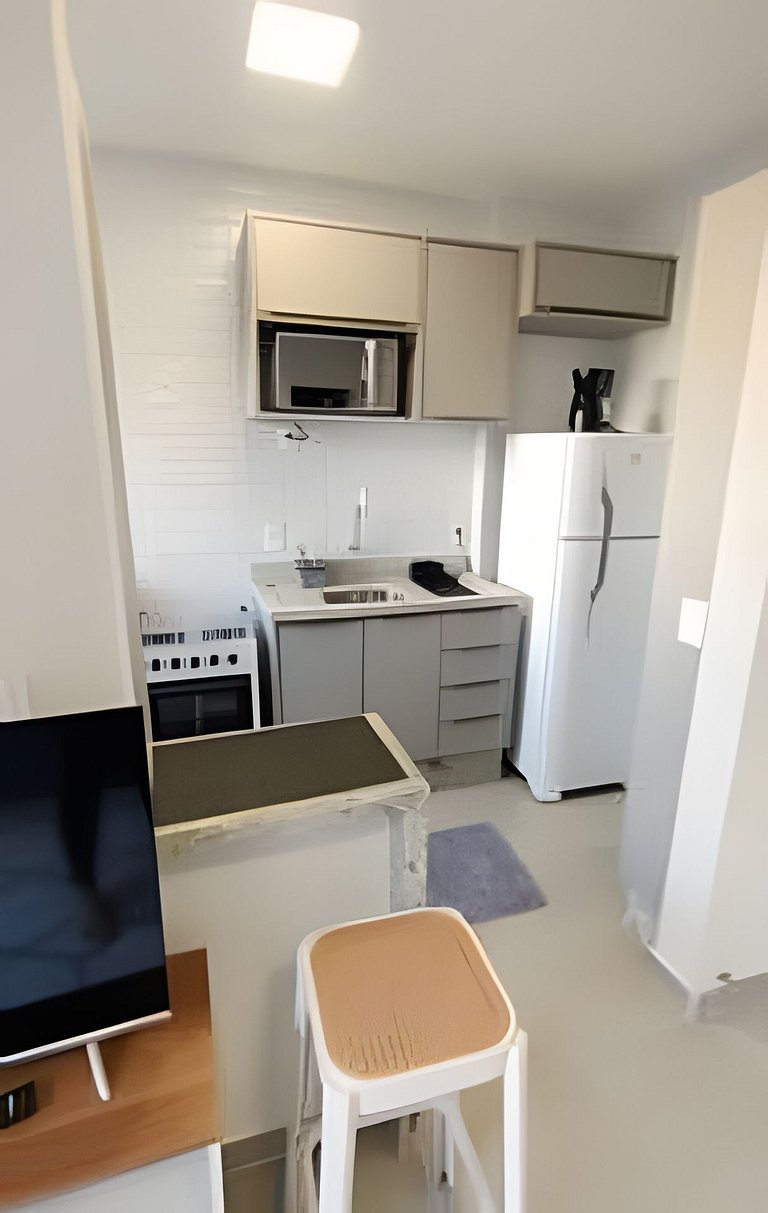 Apto com Wi-fi e garagem -