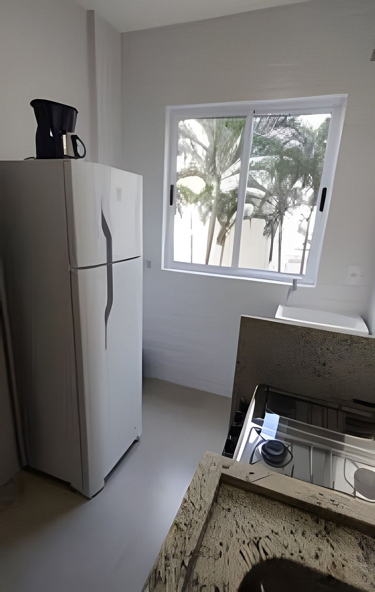Apto com Wi-fi e garagem