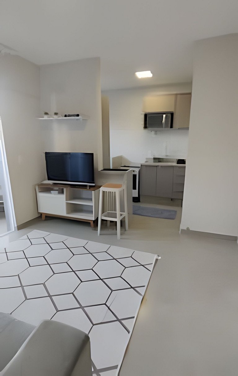 2 quartos com ar e garagem