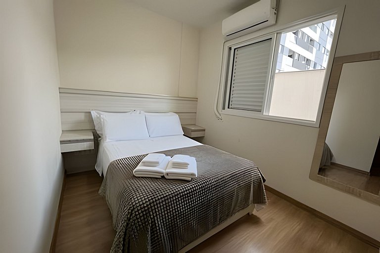 2 quartos próximo Prefeitura!