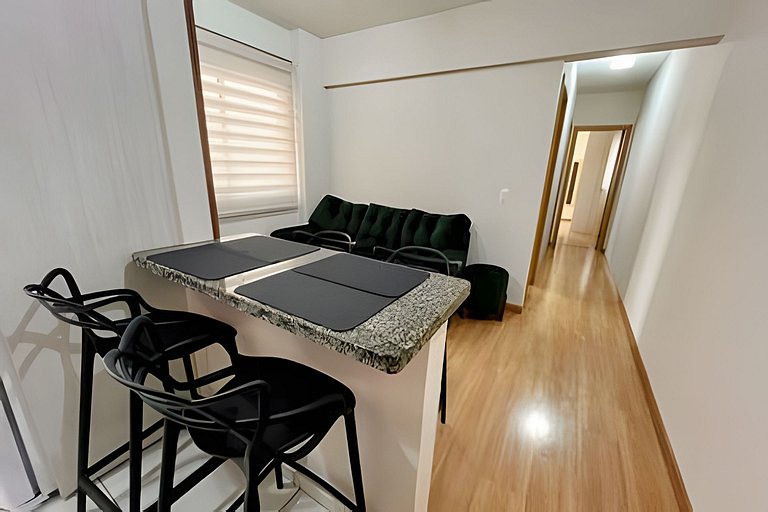 2 quartos próximo Prefeitura!
