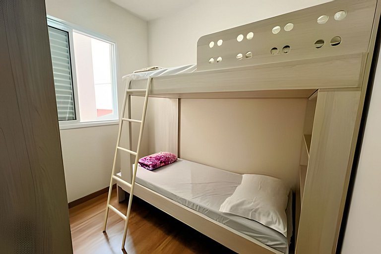 2 quartos próximo Prefeitura!