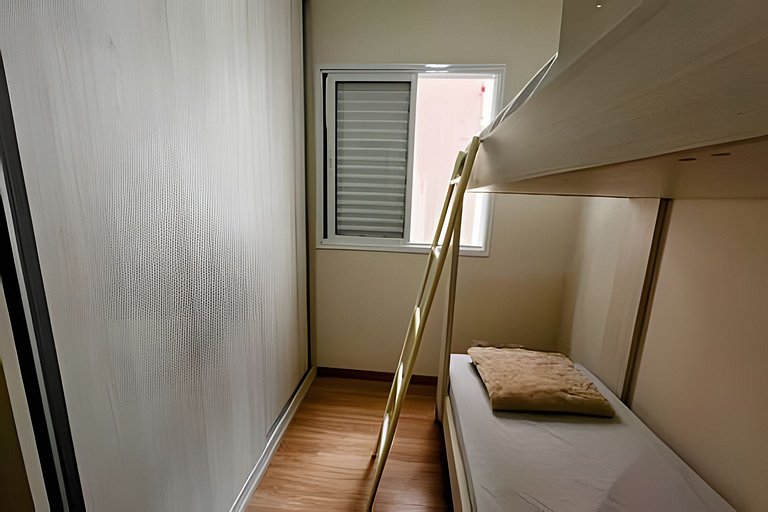2 quartos próximo Prefeitura!