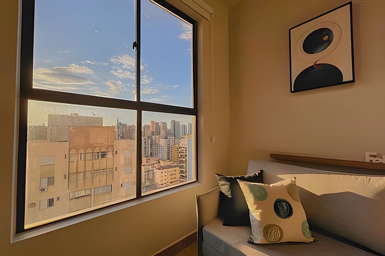 Confortável Flat no Centro