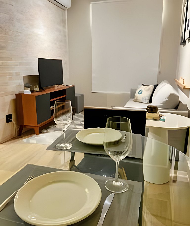 Confortável Flat no Centro