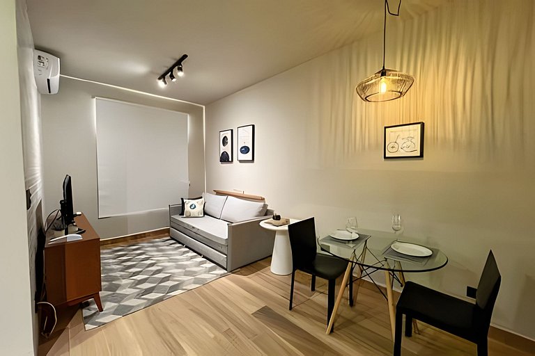 Confortável Flat no Centro