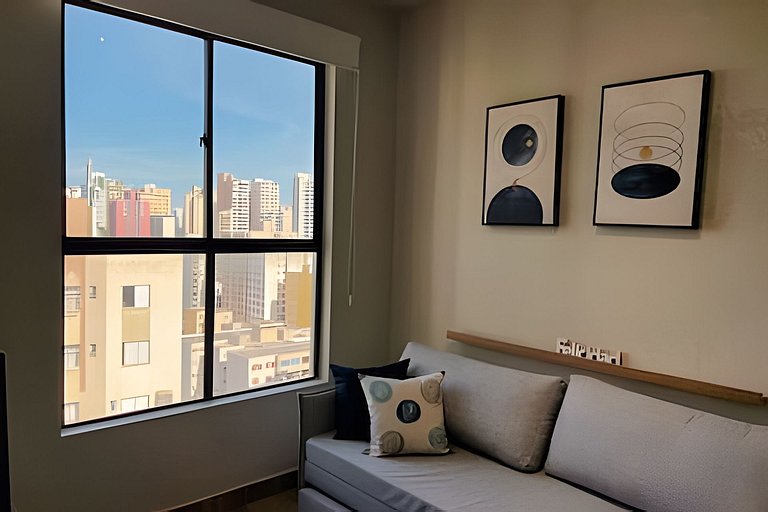 Confortável Flat no Centro