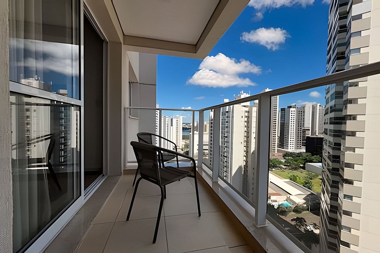 Moderno apto - vista maravilhosa