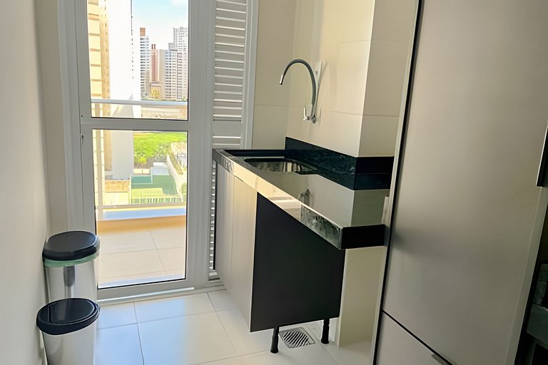 Moderno apto - vista maravilhosa