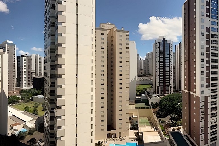 Moderno apto - vista maravilhosa