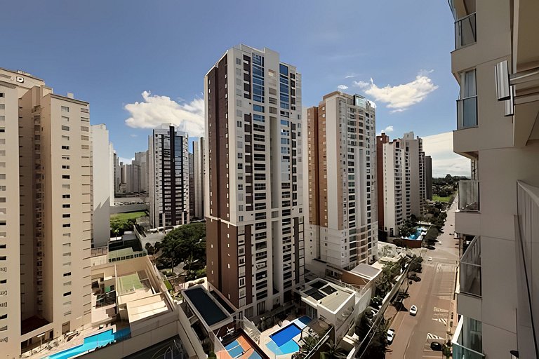 Moderno apto - vista maravilhosa