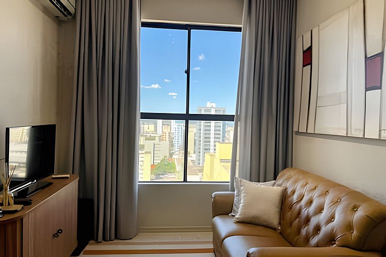 Flat centro de Londrina - Vista incrível