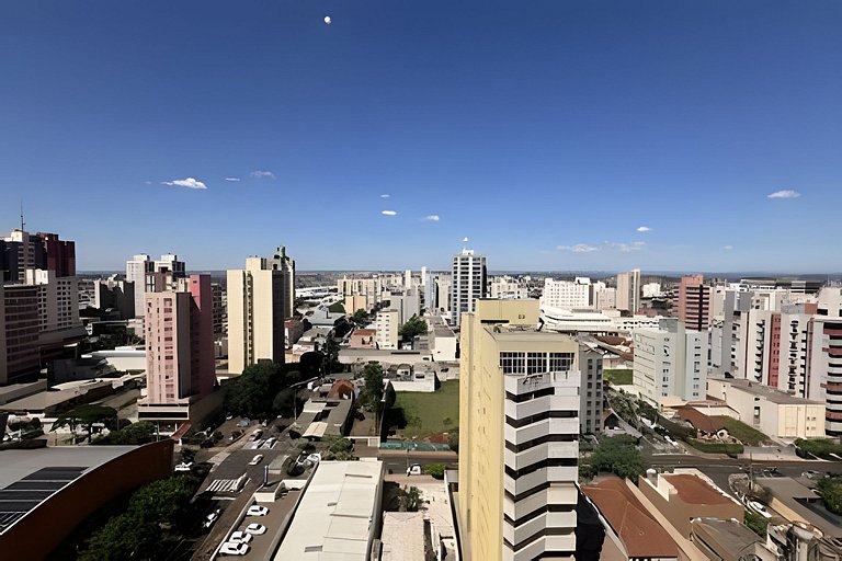 Flat centro de Londrina - Vista incrível