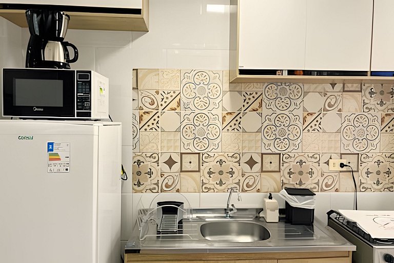 Apto 2 quartos com garagem!