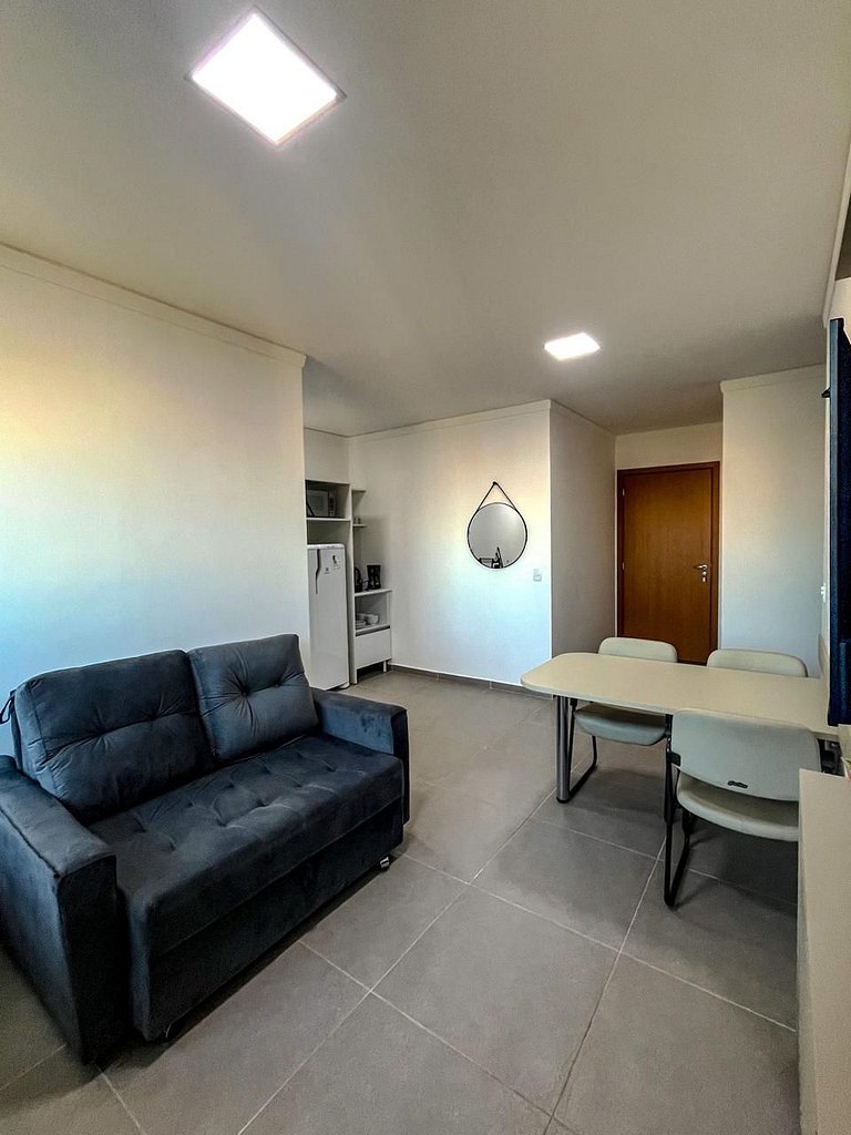 Apto central próx. a Santa Casa