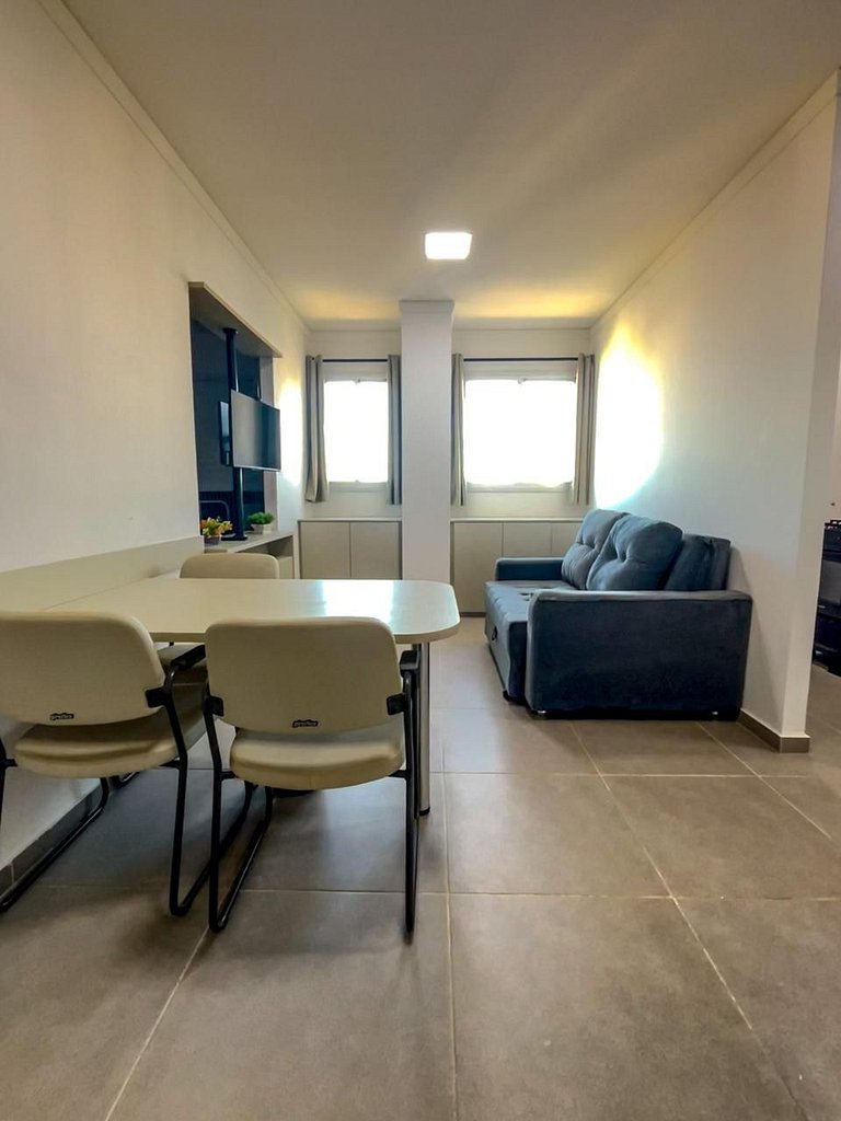 Apto central próx. a Santa Casa