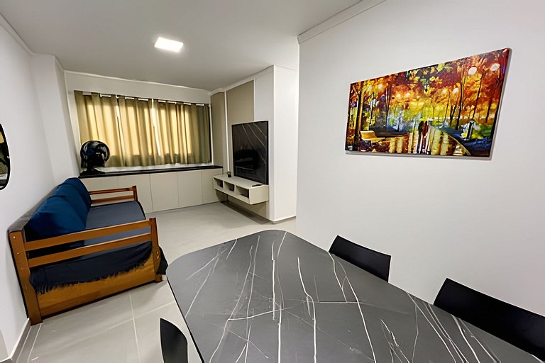 Apto central com cama hospitalar