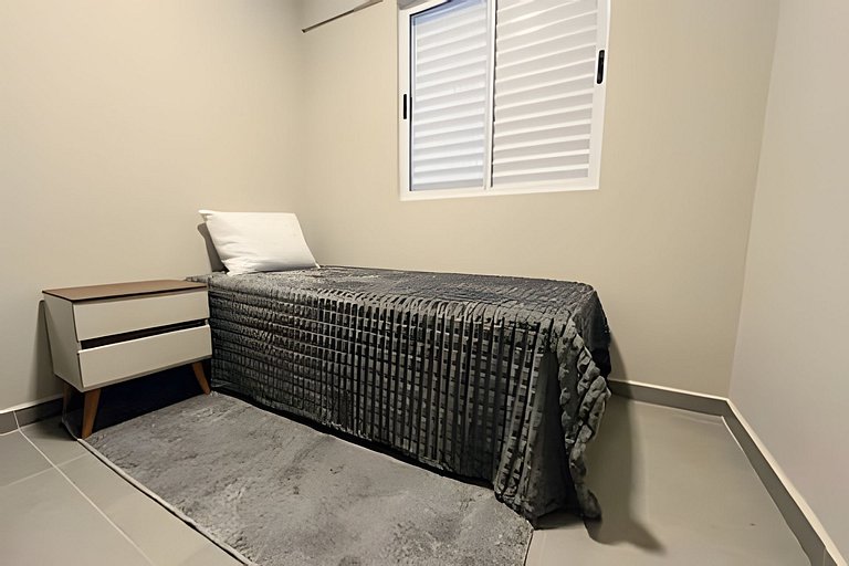 Apartamento completo e seguro - região central