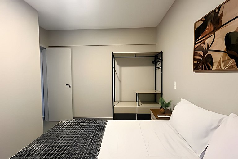 Apartamento completo e seguro - região central