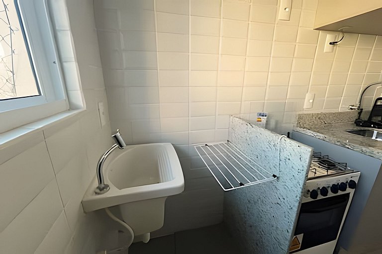 Apartamento completo e seguro - região central