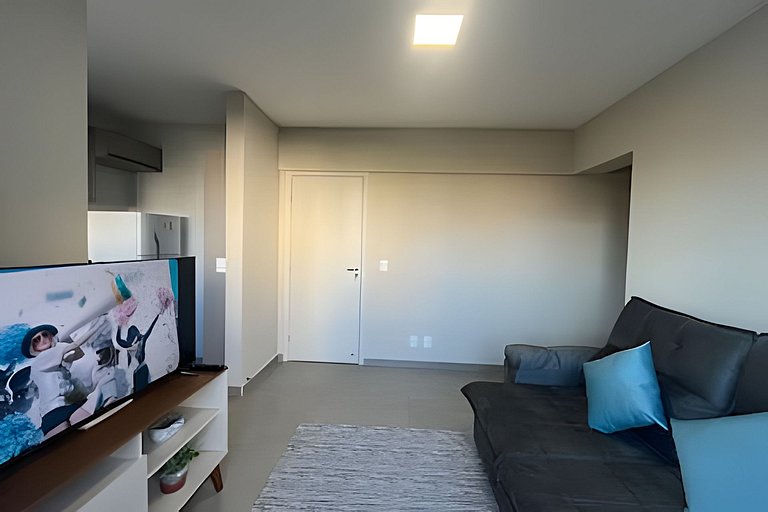 Apartamento completo e seguro - região central