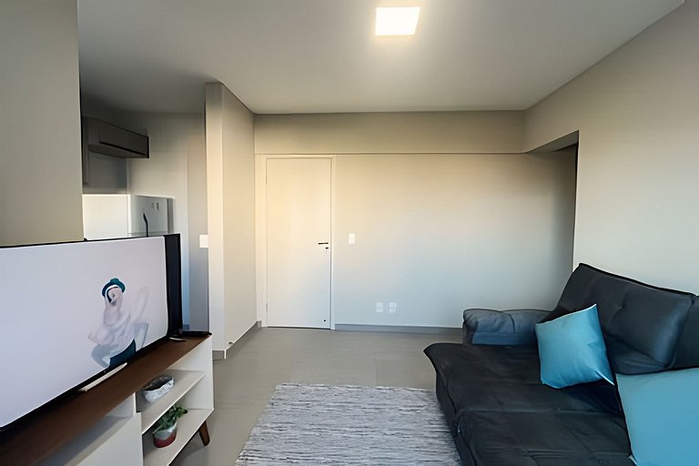 Apartamento completo e seguro - região central