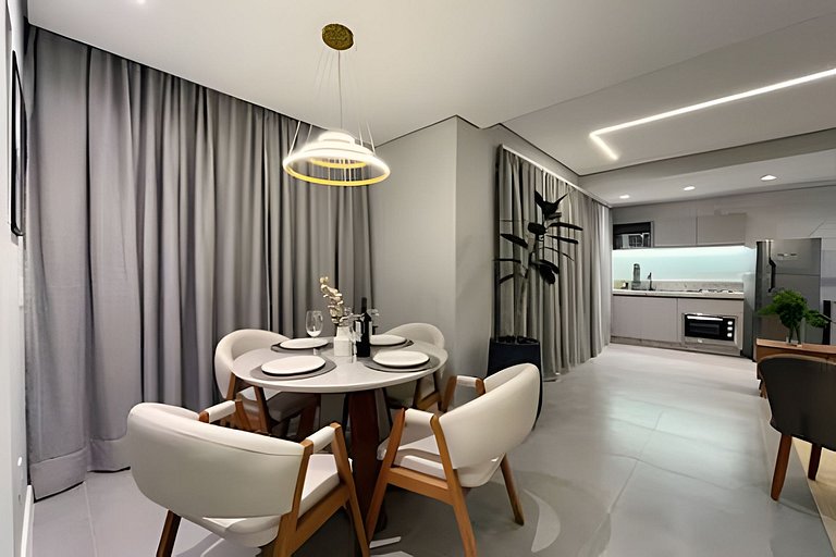 Smart 412 | Apê Moderno & Elegante em Cambé