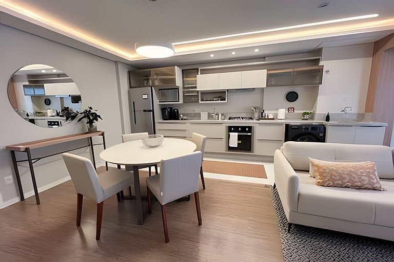 Garden Luxuoso com espaço ao ar livre I Palhano