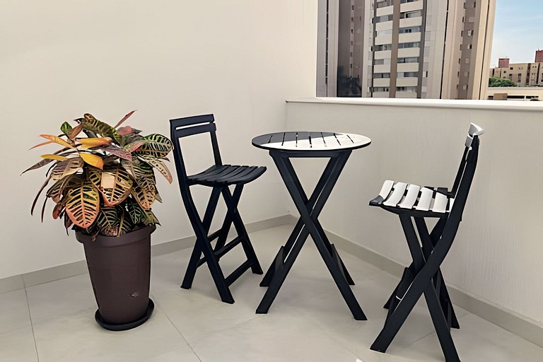Garden Luxuoso com espaço ao ar livre I Palhano