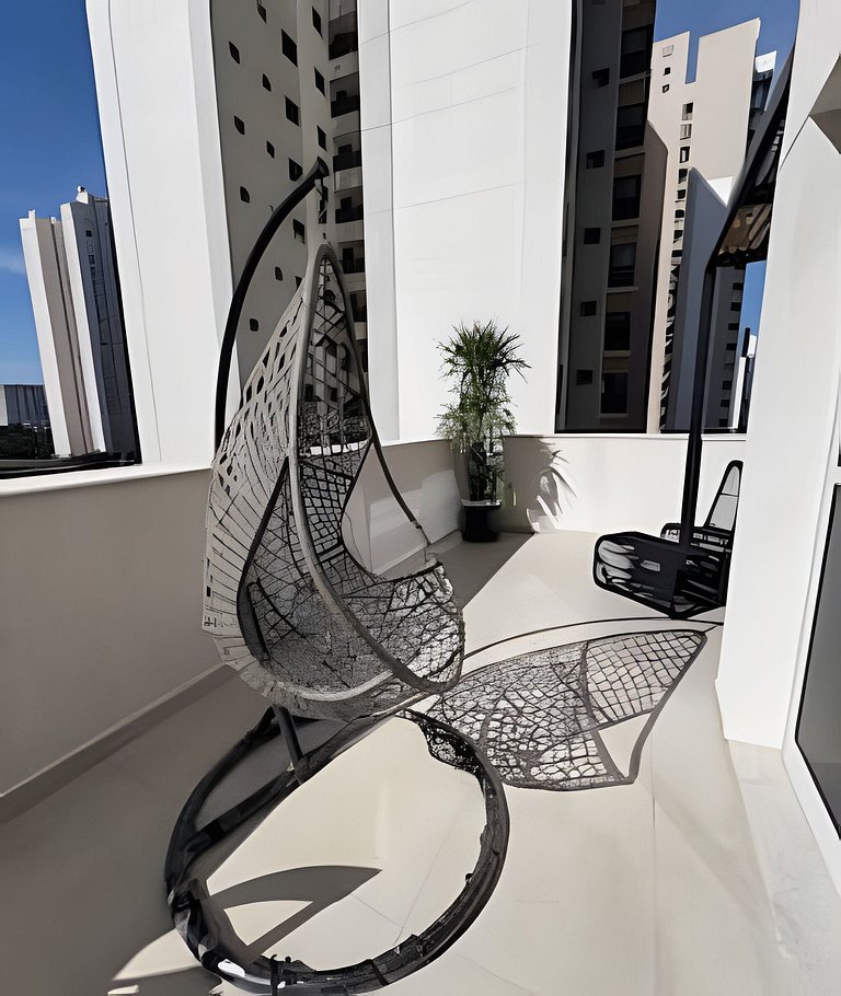 Garden Luxuoso com espaço ao ar livre I Palhano