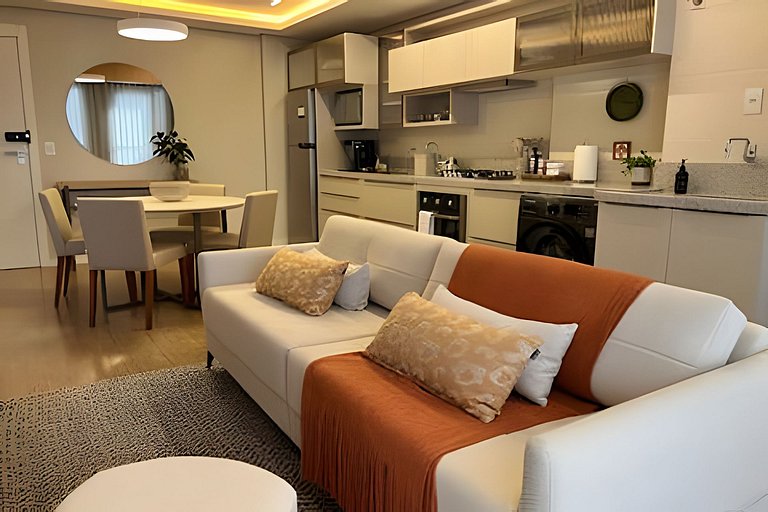 Garden Luxuoso com espaço ao ar livre I Palhano