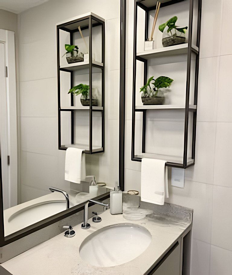 Garden Luxuoso com espaço ao ar livre I Palhano
