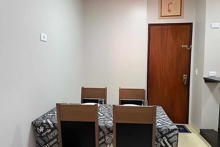 Flat em Hotel Slaviero - Centro