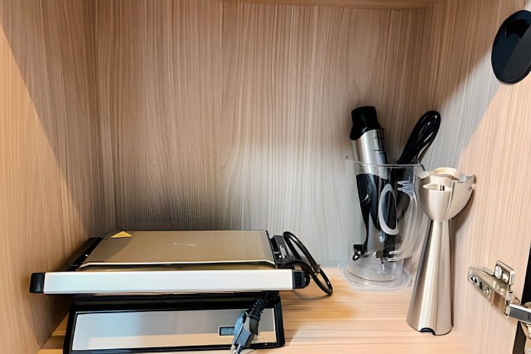 Luxo e conforto com vista espetacular / 2 quartos