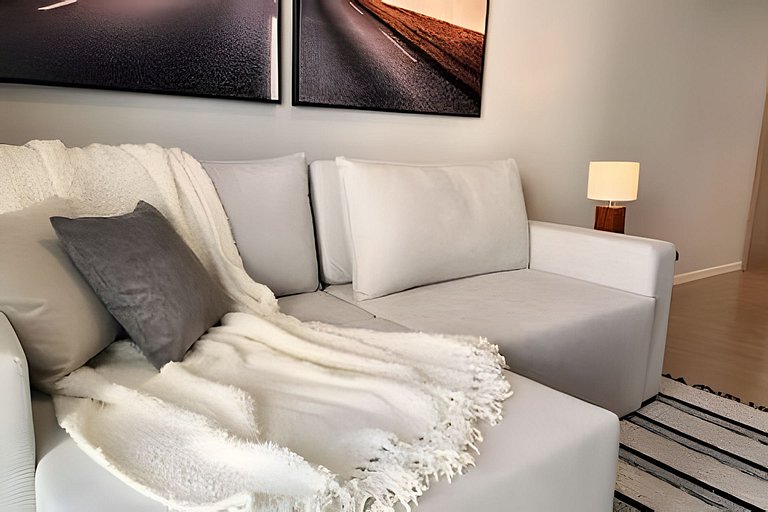 Luxo e conforto com vista espetacular / 2 quartos