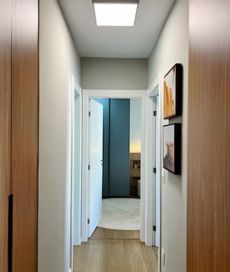 Luxo e conforto com vista espetacular / 2 quartos