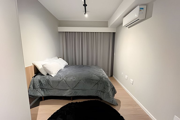 Dois quartos com garagem - Gleba Palhano