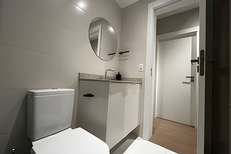 Dois quartos com garagem - Gleba Palhano