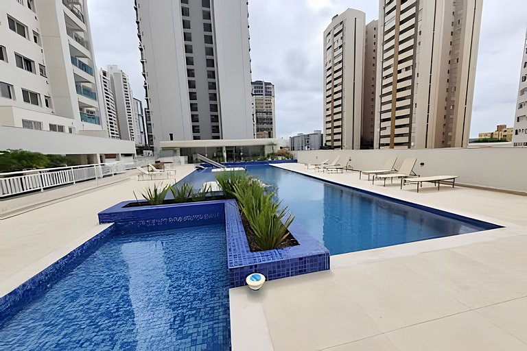 Dois quartos com garagem - Gleba Palhano