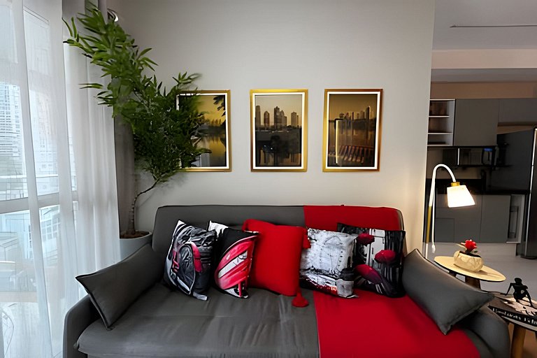 Apartamento confortável na Gleba Palhano