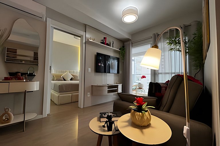 Apartamento confortável na Gleba Palhano