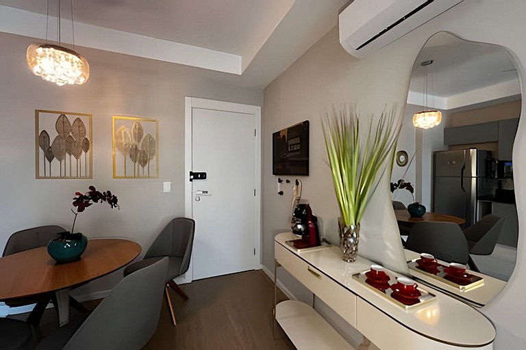 Apartamento confortável na Gleba Palhano