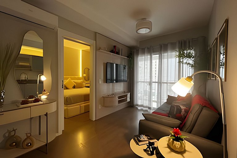 Apartamento confortável na Gleba Palhano