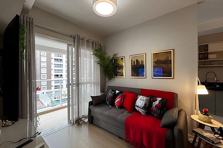 Apartamento confortável na Gleba Palhano