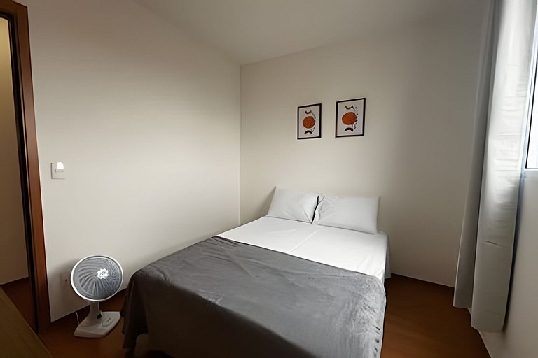 Apartamento Aconchegante - Dois Quartos na Gleba