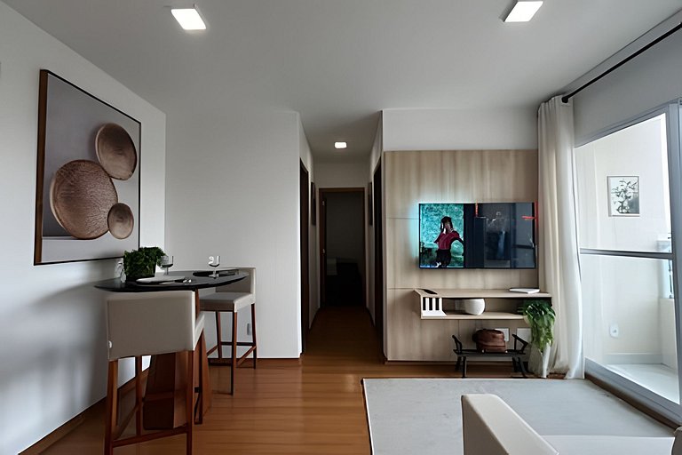 Apartamento Aconchegante - Dois Quartos na Gleba