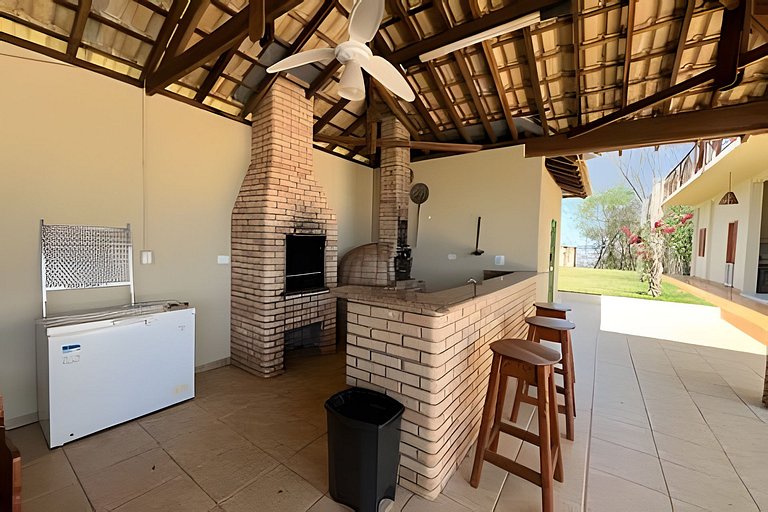 Chácara • Quartos Climatizados | Vista Panorâmica