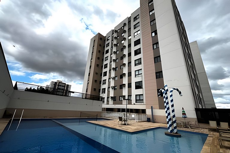 Apto 3 Quartos • Tela de Proteção | Piscina